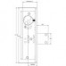 Alpro Round Mortice Cylinder Barbolt Deadbolts
