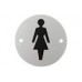 Doorspek 76mm Stainless Steel Signage Disks