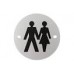 Doorspek 76mm Stainless Steel Signage Disks
