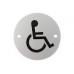 Doorspek 76mm Stainless Steel Signage Disks