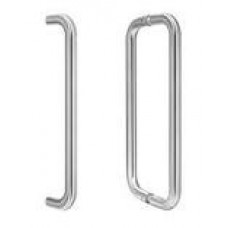 Doorspek DSPH402 Back to Back Pull Handle Polished Aluminium