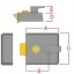 ERA 1930  British Standard Nightlatch 60mm